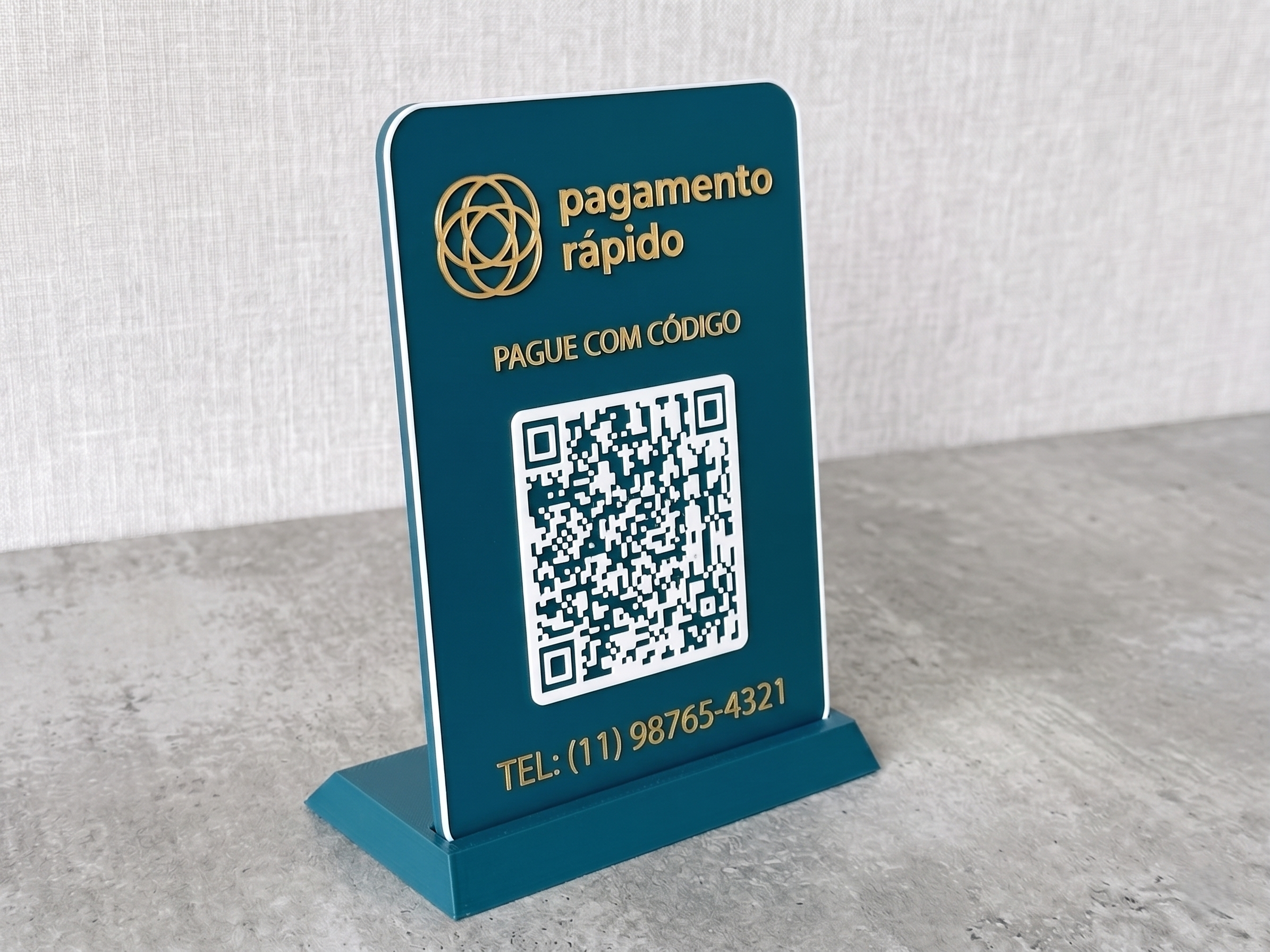 Placa PIX Logo