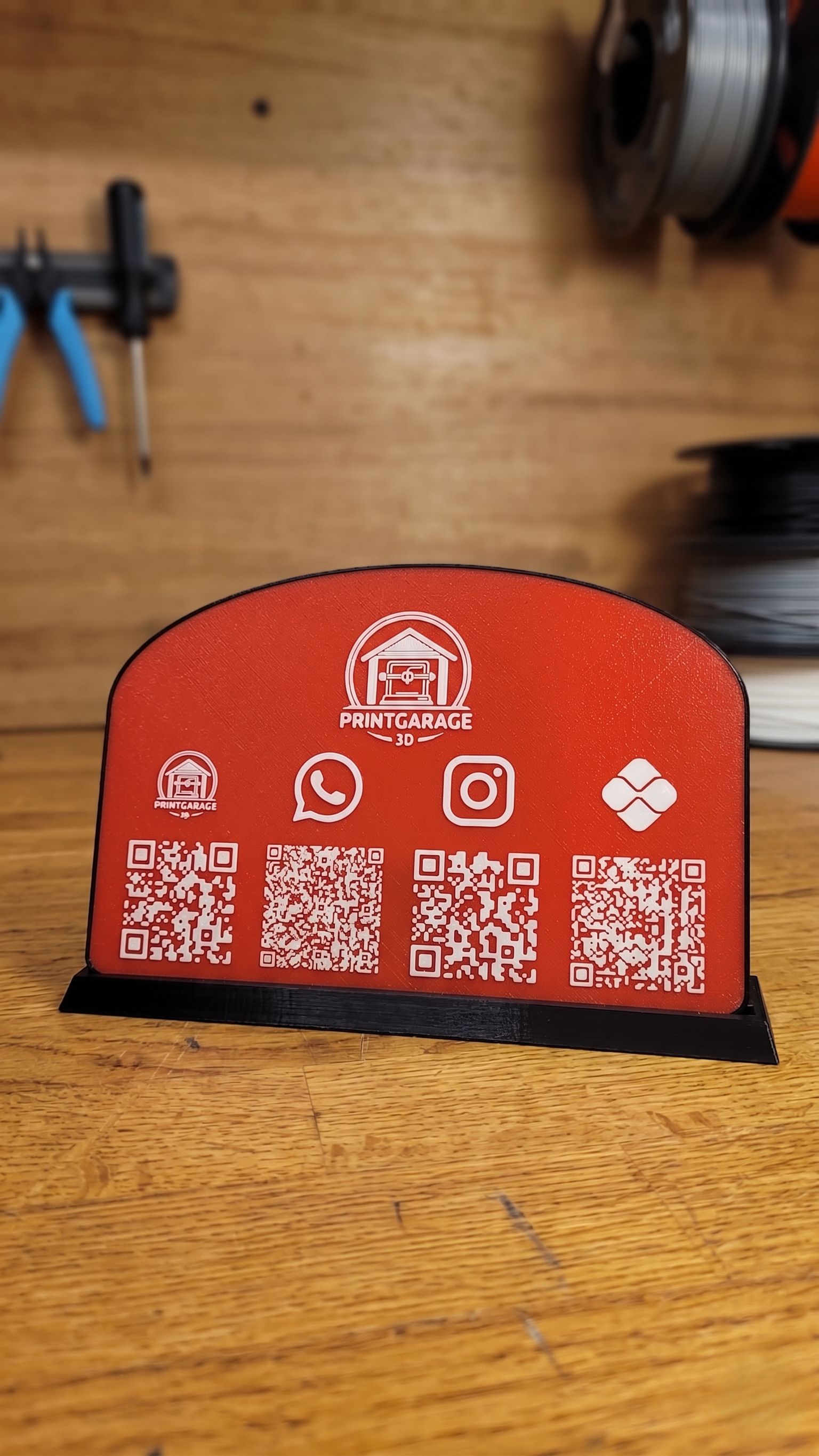 Lista Horizontal de Códigos QR